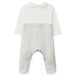 Gestreifter Dungaree-Spielanzug