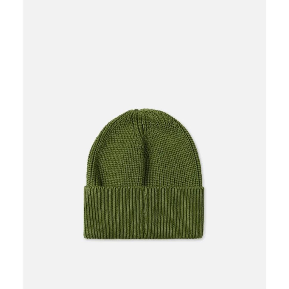 Gestrickte Beanie-Mütze