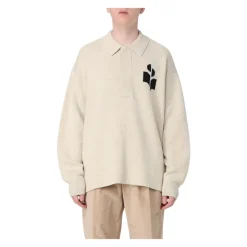 Gestrickter Polo-Pullover Relaxed Fit