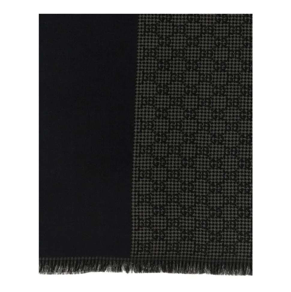 GG Wool Jacquard Scarf