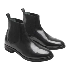 Glatter Känguruleder Knöchelstiefel