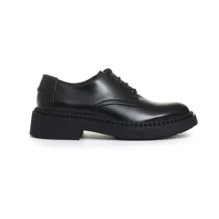 Glattleder Schnürschuhe