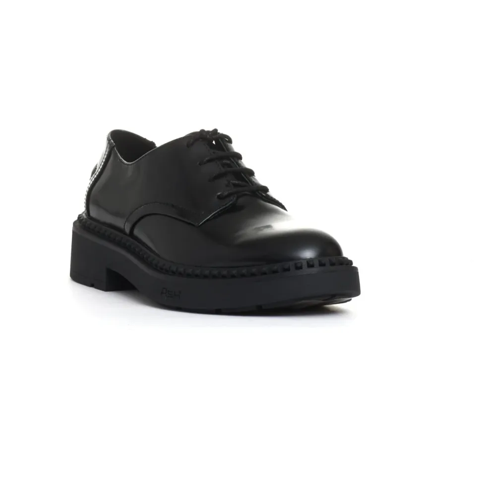 Glattleder Schnürschuhe