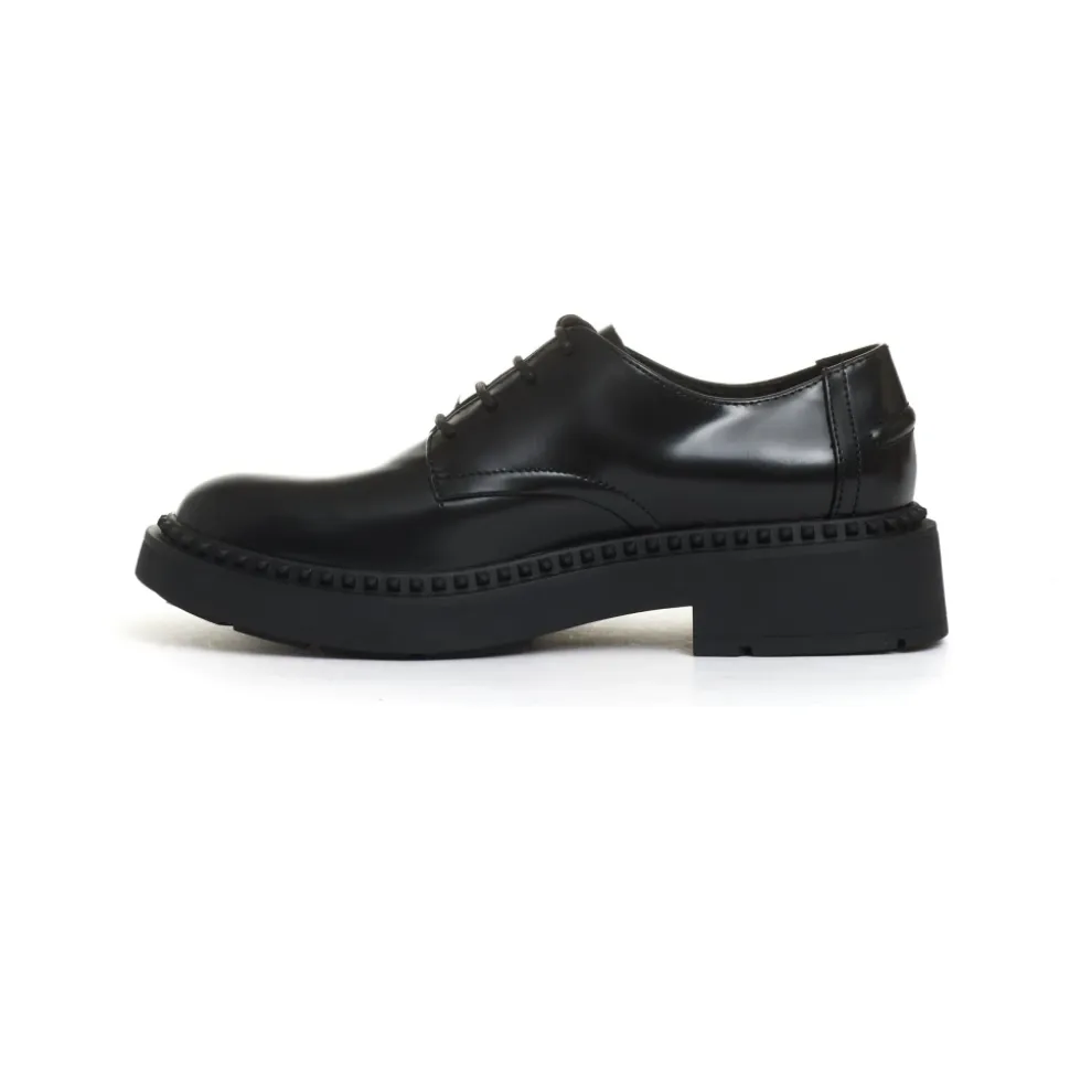 Glattleder Schnürschuhe