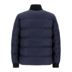 Glen Check Woll- und Kaschmir-Bomberjacke