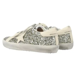 Glitter Sneakers Platimnum/cream AW25