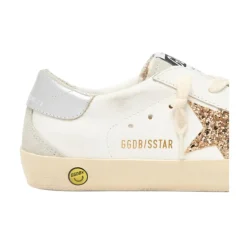 Glitter Star Leder-Sneakers