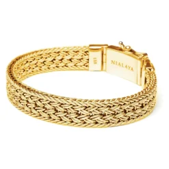 Gold Geflochtenes Armband