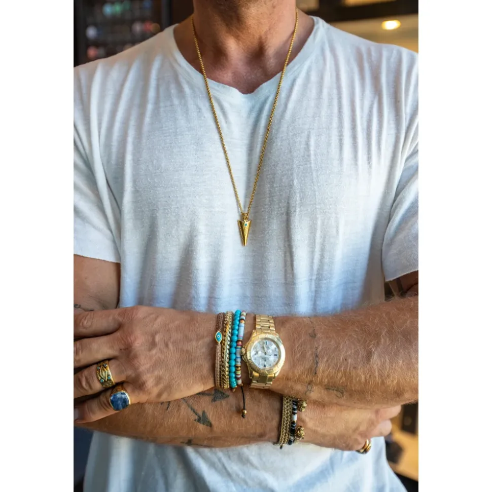 Gold Geflochtenes Armband