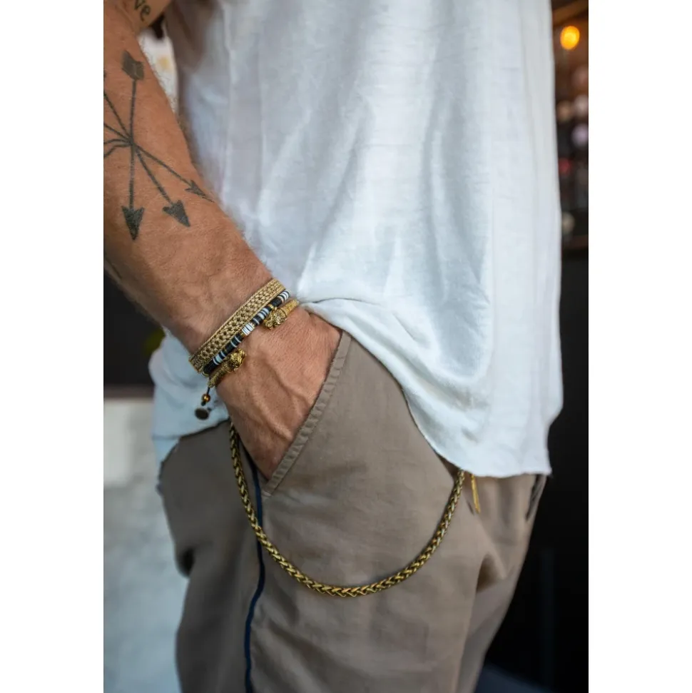 Gold Geflochtenes Armband