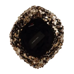 Gold Sequin Eimer Hut