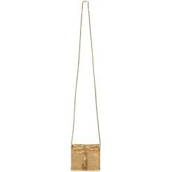 Goldene Messing Halskette Anhänger Schmuck