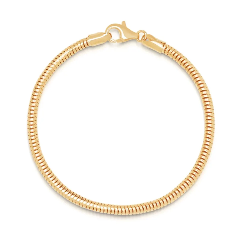 Goldene runde Kettenarmband
