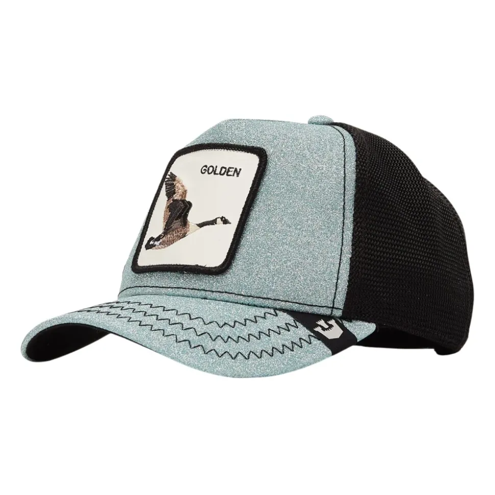 Goldener Glitzer Baseball Cap Animal Farm