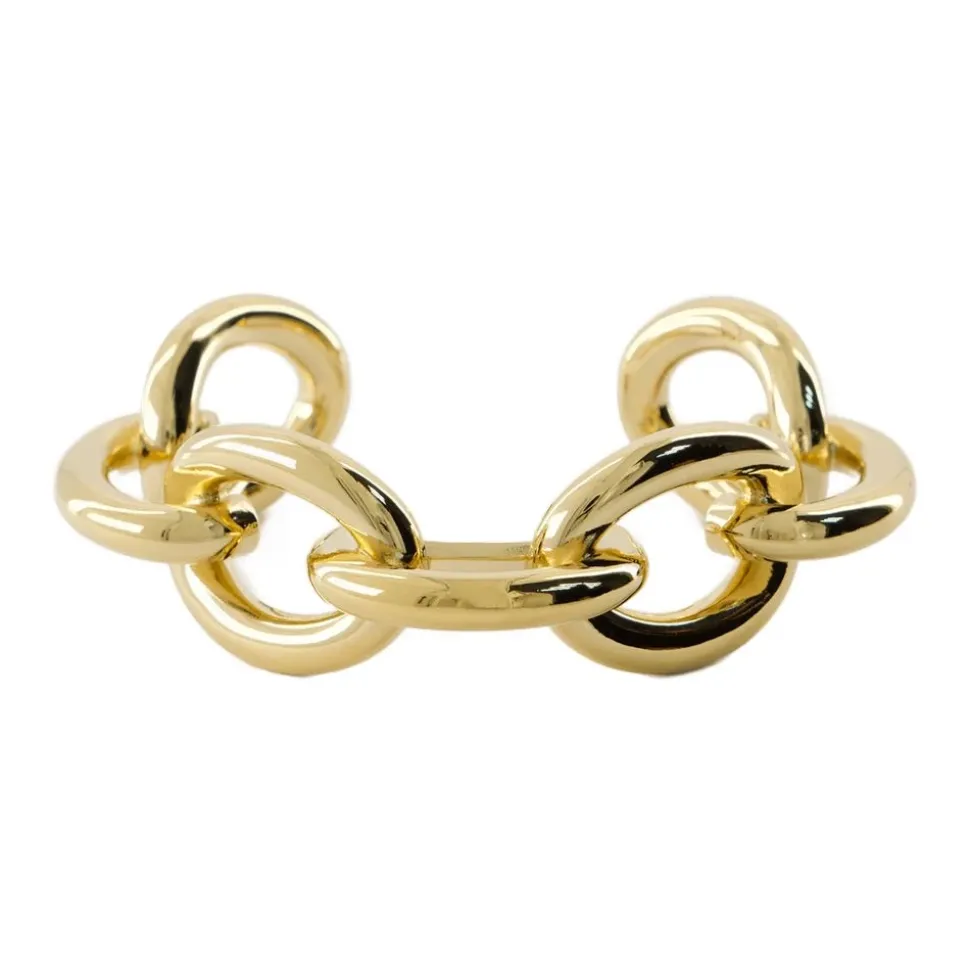 Goldenes Metallarmband - Messing