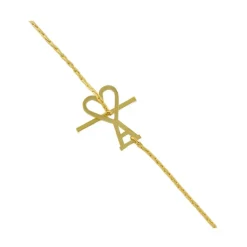 Goldkette Halskette - Messing Material