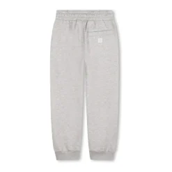 Graue Kinderhose mit Logo-Print