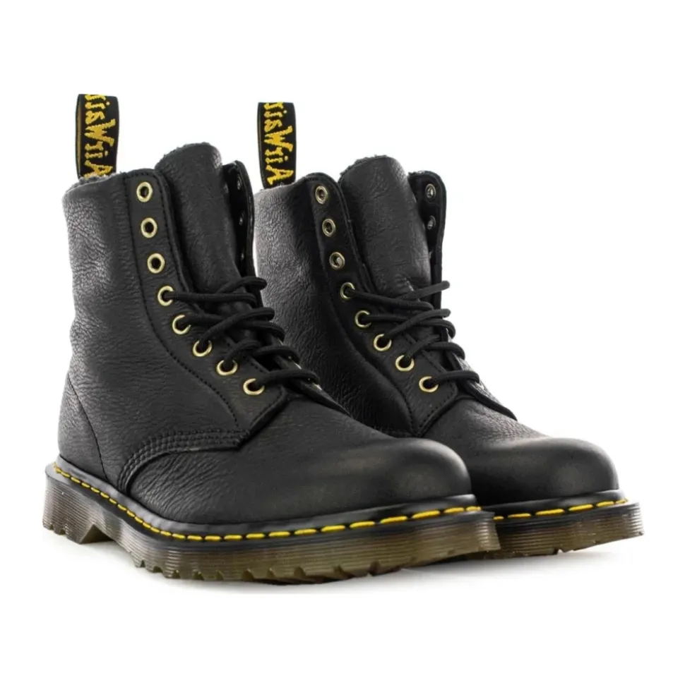 Grizzly Schwarze Stiefeletten