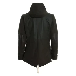 Grüne Baumwoll-Game-Parka-Jacke