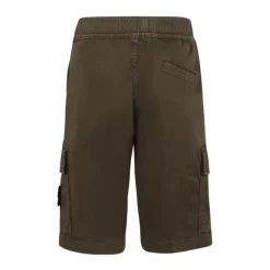 Grüne Bermuda-Shorts