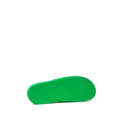 Grüne Gewebte Hausschuhe