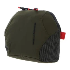 Grüne Leder Unisex Kulturtasche für Reisen