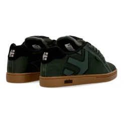 Grüne Skate Schuhe mit Schnürverschluss