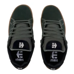 Grüne Skate Schuhe mit Schnürverschluss