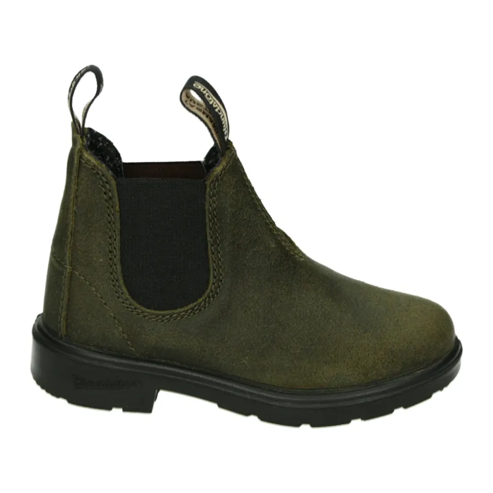 Grüne Wildleder Jungen Schuhe