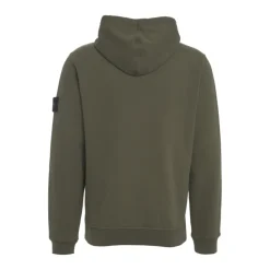 Grüner Kapuzenpullover AW25