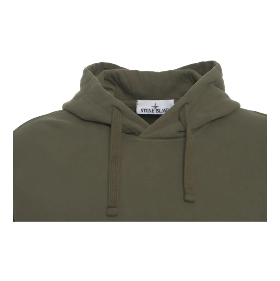 Grüner Kapuzenpullover AW25