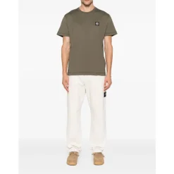 Grünes T-Shirt für Männer AW25