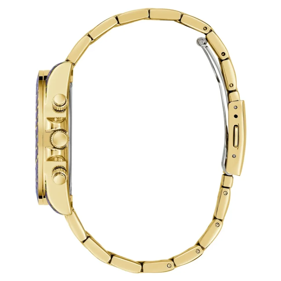 Guess Damen Armbanduhr PETAL gold GW0747L2