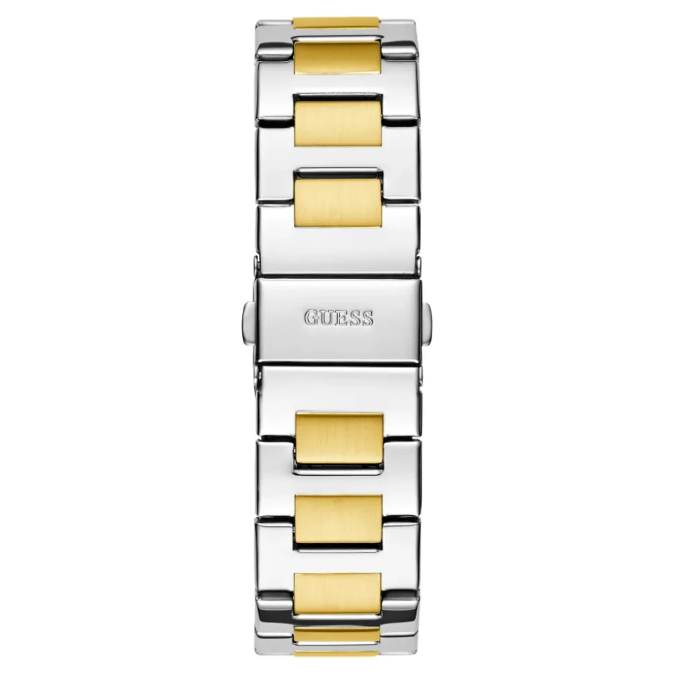 Guess Damen Multifunktionsuhr EQUALITY GW0769L3 Silber und Gold