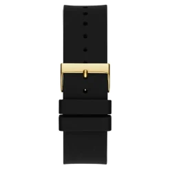 Guess Herren Multifunkion Armbanduhr King schwarz, gold 48 mm GW0537G2