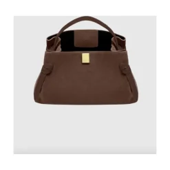 Gyoza Wildleder Schokolade Tasche