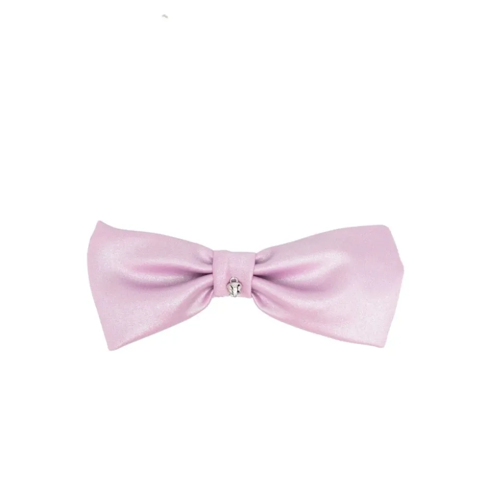 Haarreif mit Metallic-Schleife