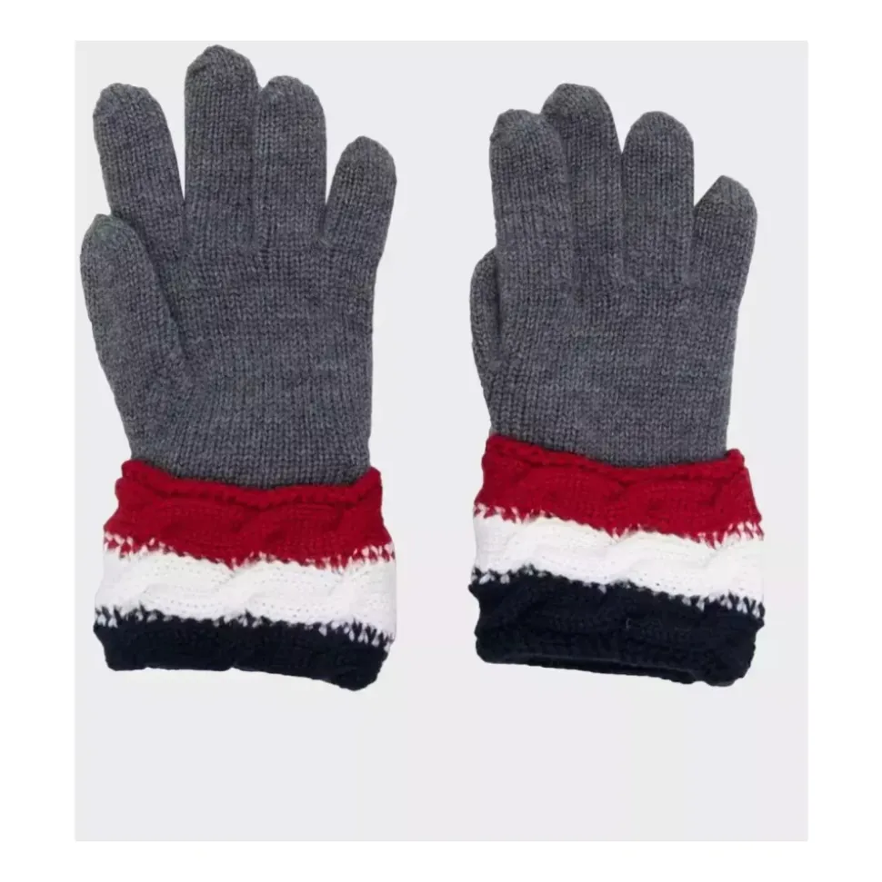 Handschuhe mit Aufnäher