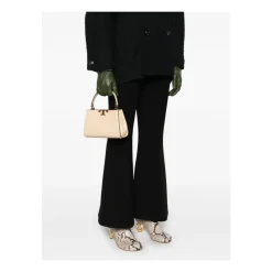 Handtasche aus gebürstetem Leder
