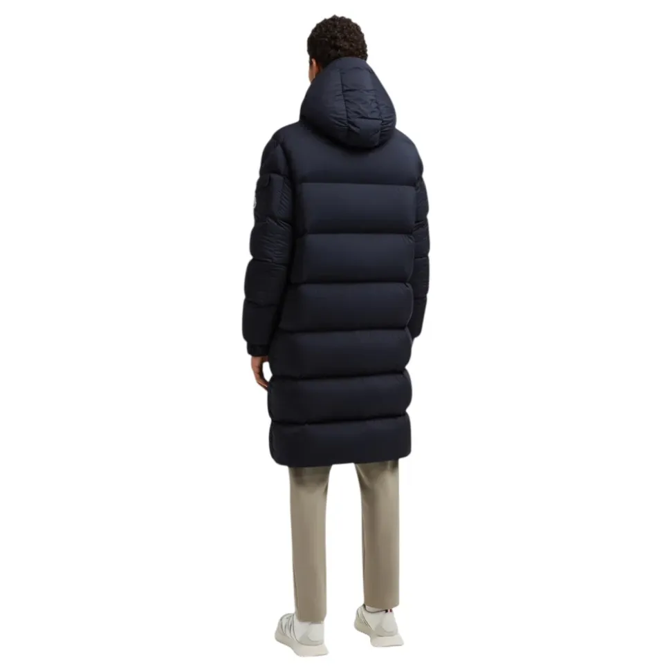 Hanoverian Kapuzen-Longdaunenjacke