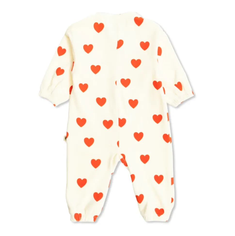Hearts Velour Jumpsuit