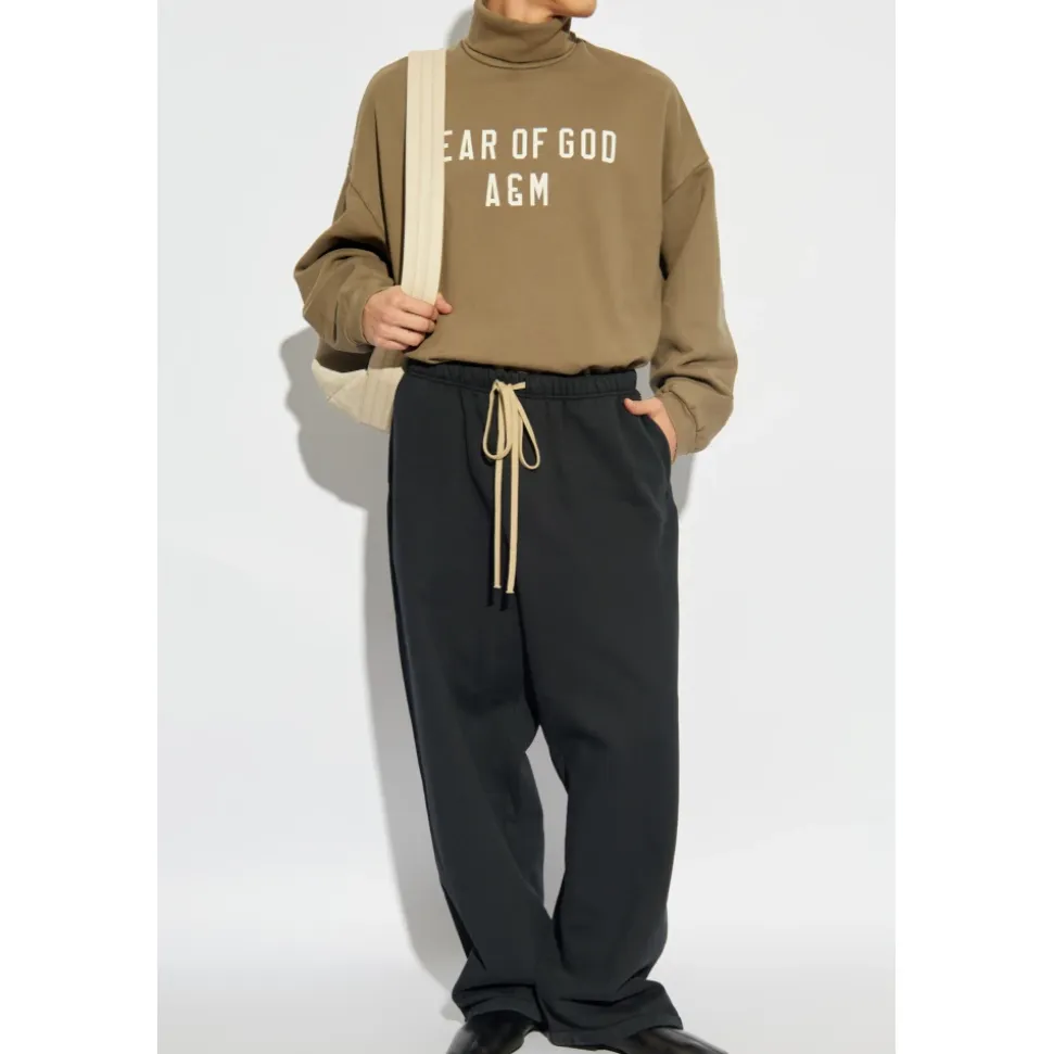 Heavy Fleece Rollkragenpullover