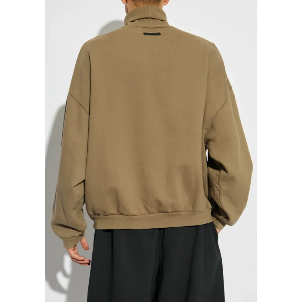 Heavy Fleece Rollkragenpullover