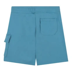 Hellblaue Cargo-Shorts