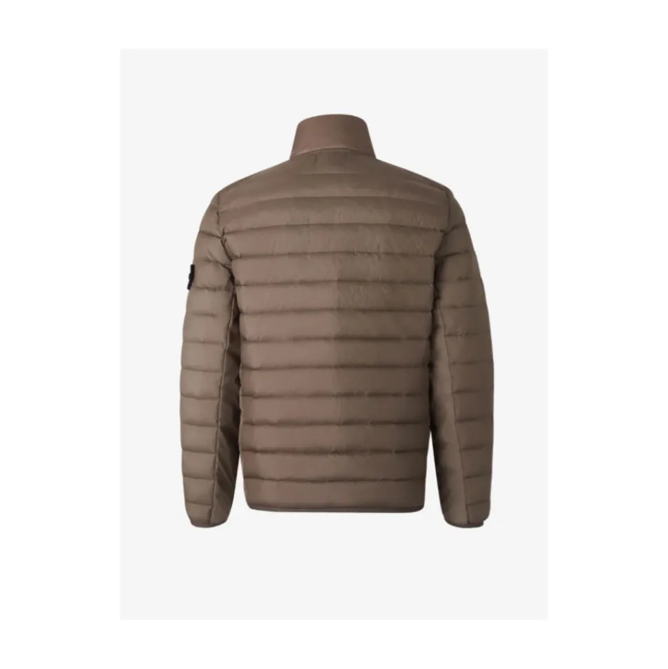 Hellbraune Daunenjacke 'Loom Gewebte Kammern R-Nylon Down TC'