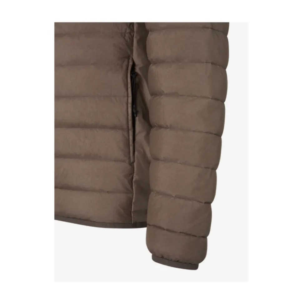 Hellbraune Daunenjacke 'Loom Gewebte Kammern R-Nylon Down TC'