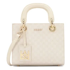 Helle Ledermuster-Tasche