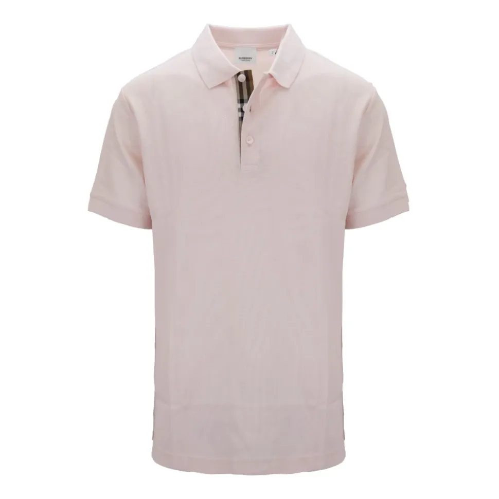 Herren Button Polo Shirt