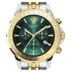 Herren Chronograph Signature Uhr Grün