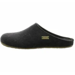Herren Dunkelgraue Pantoffeln